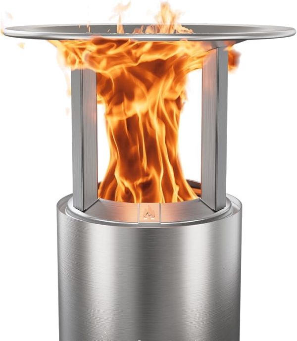 Solo Stove Mesa Heat Deflector, with 3 Detachable Legs, Accessory for Mesa Fire Pit, Captures and redirects Warmth, 304 Stainless Steel (HxDia) 5 x 7.75 in, 1.4 lbs - Image 7