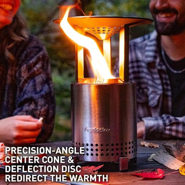Solo Stove Mesa Heat Deflector, with 3 Detachable Legs, Accessory for Mesa Fire Pit, Captures and redirects Warmth, 304 Stainless Steel (HxDia) 5 x 7.75 in, 1.4 lbs - Image 4